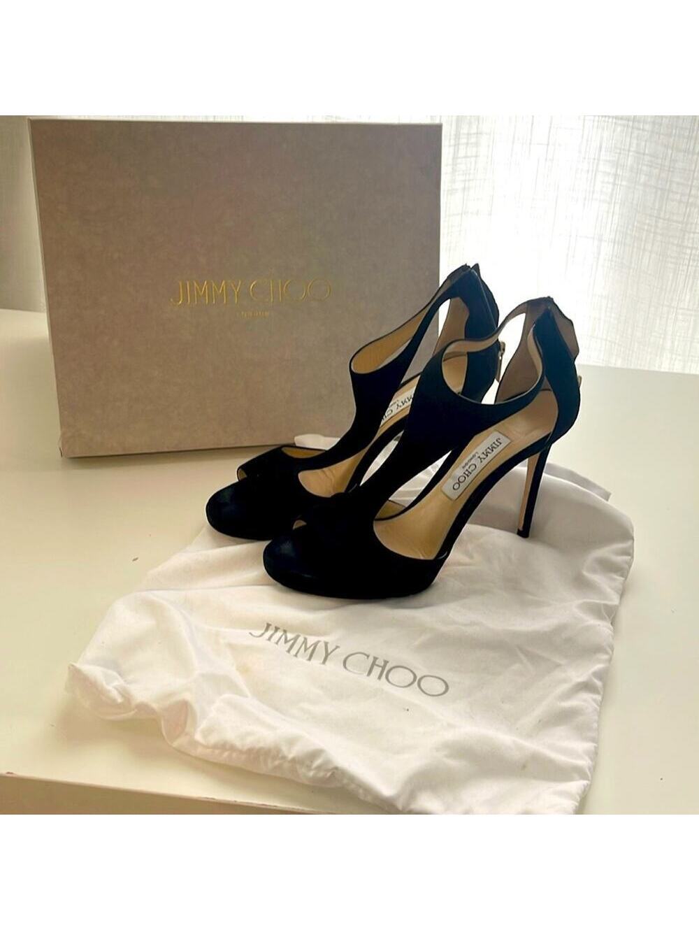 Jimmy Choo Lana 100 Suede Heels *Flash Sale*
